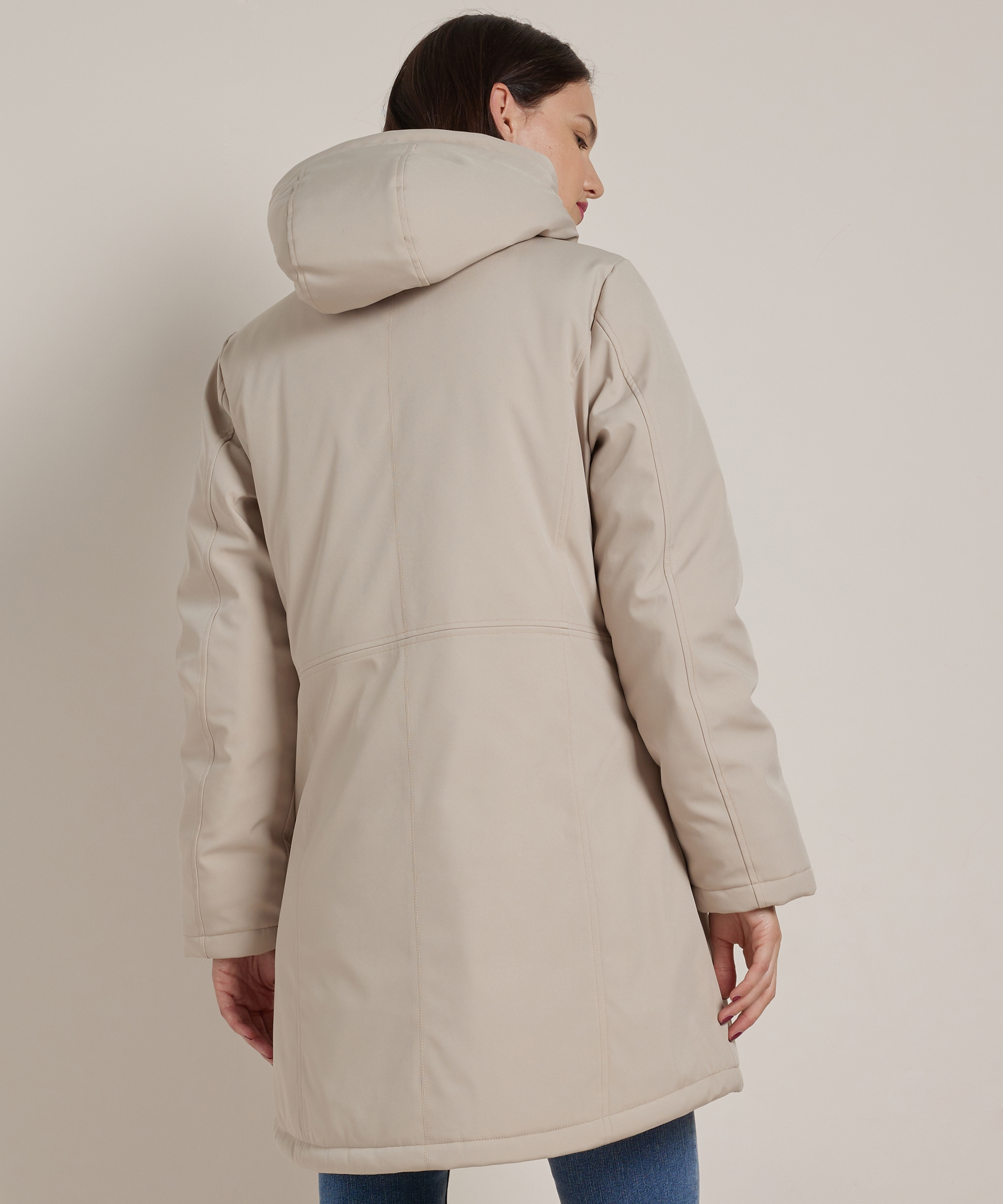 uni parka jas met capuchon