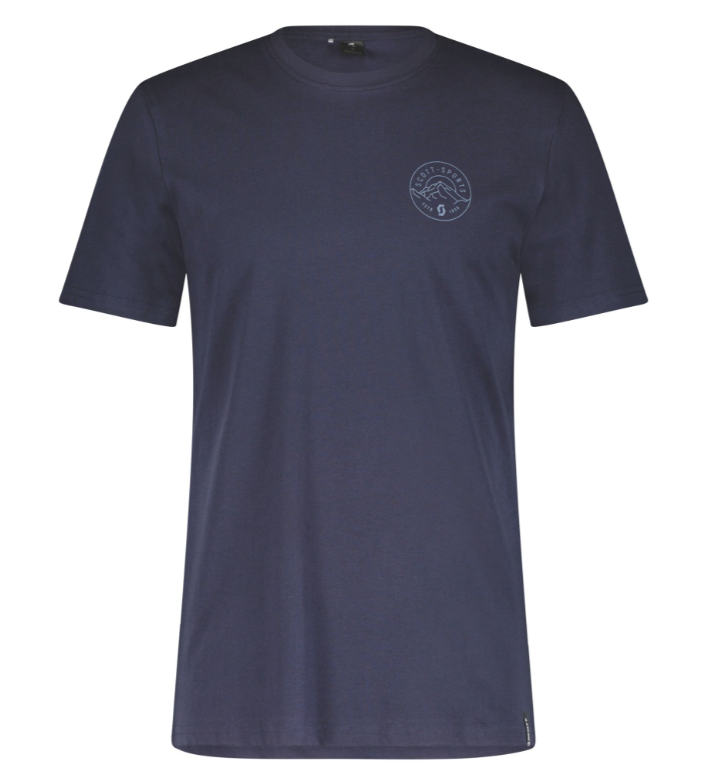 SCOTT Graphic T-shirt, Mørkeblå