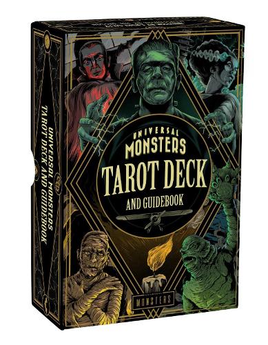 Universal Monsters Tarot Deck and Guidebook (Hardback)