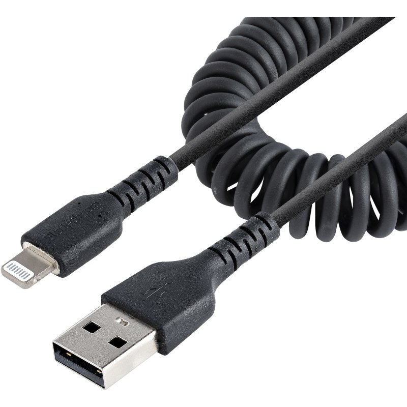 StarTech.com Câble USB type A vers Lightning USB noir 1 m