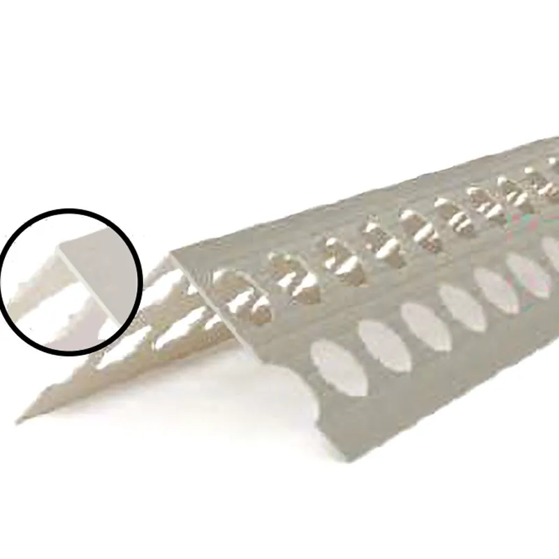Hjørneskinner PVC. Lige kant 250cm - 100 stk