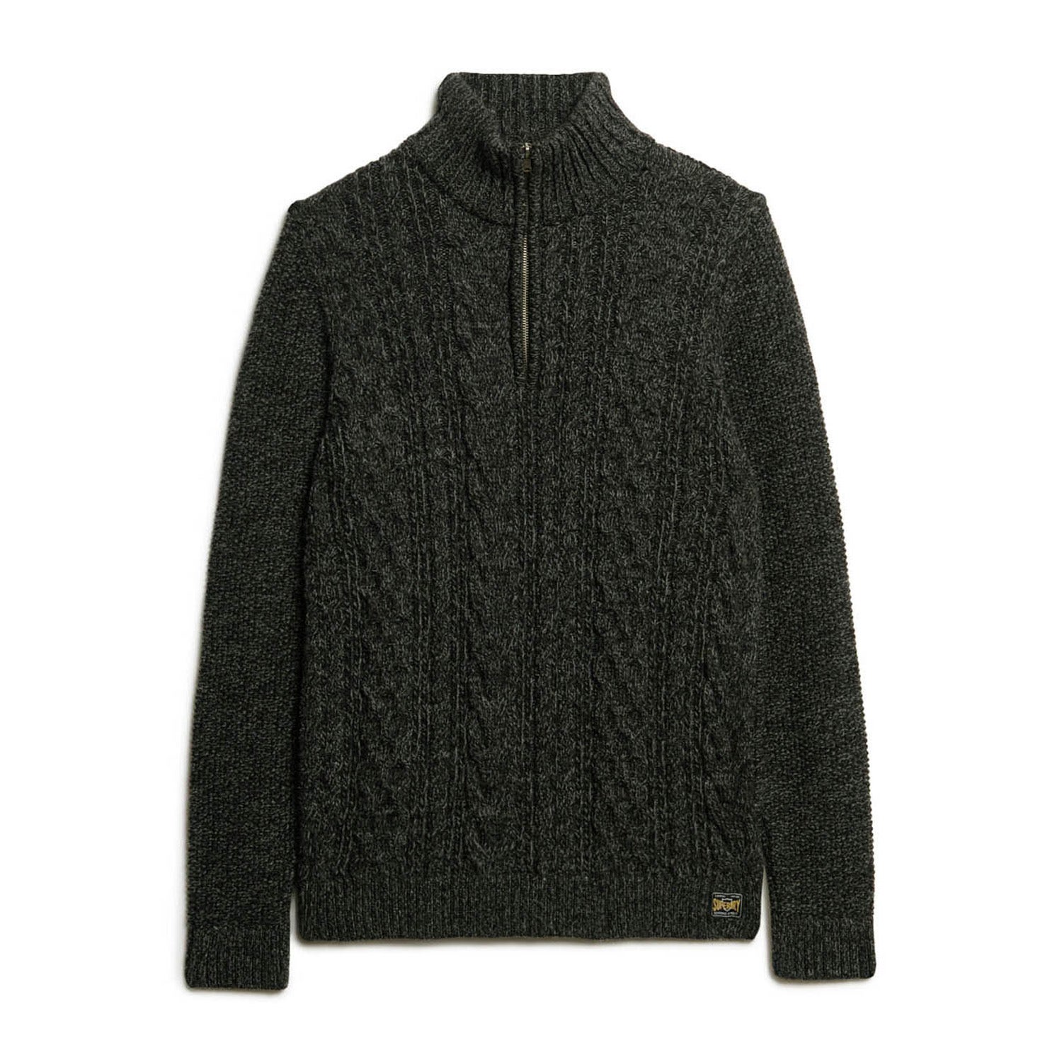 Superdry  Jacob Cable Knit Half Zip