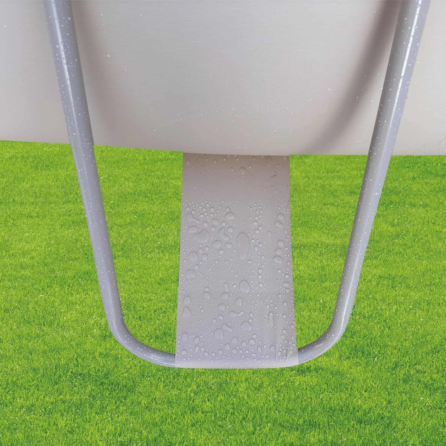 Jilong Pool selbsttragender Pool, Oval mit Gestell, grau 540x304x106 cm grau