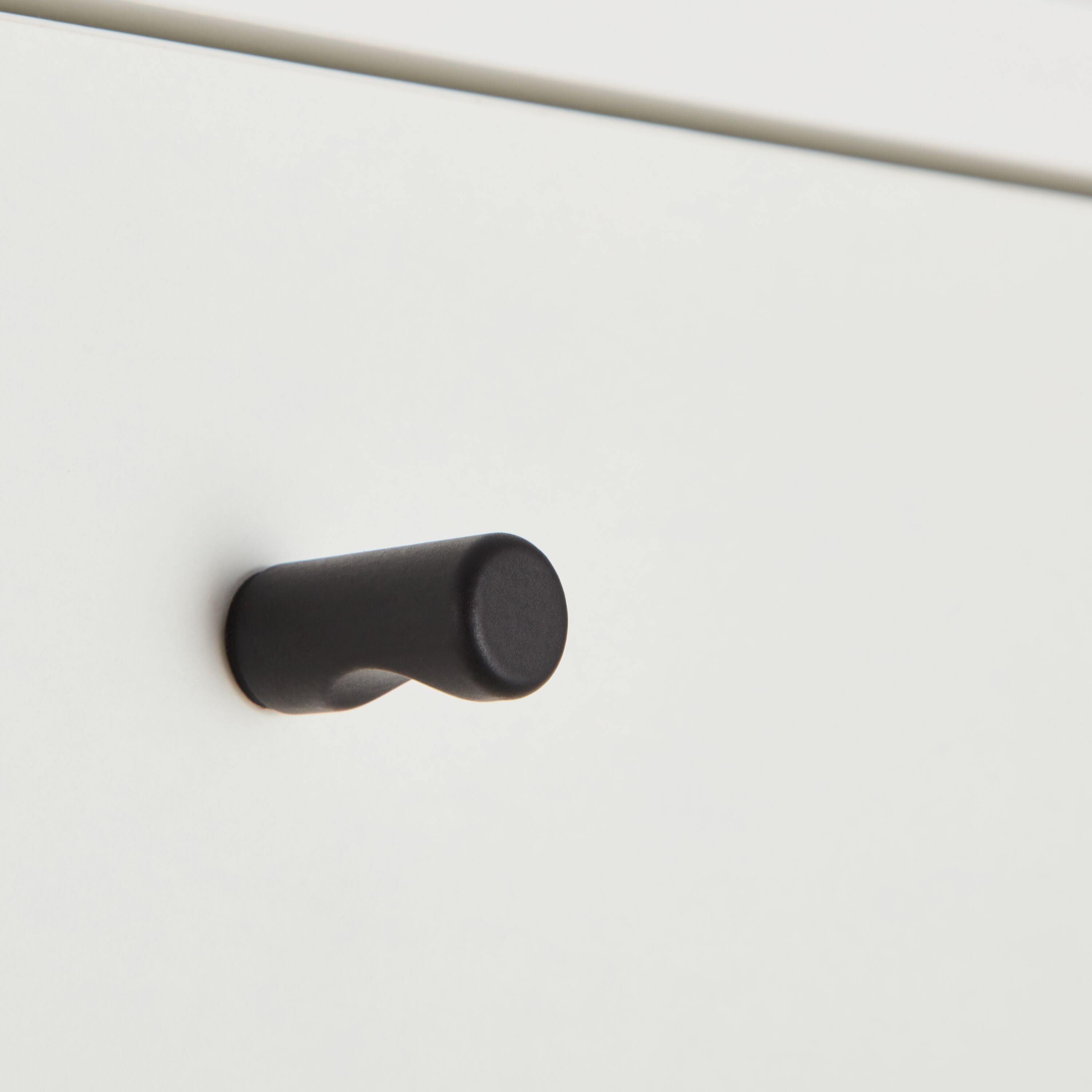 FINJA Highboard - Weiss / B: 80.0 cm x T: 36.0 cm x H: 132.0 cm