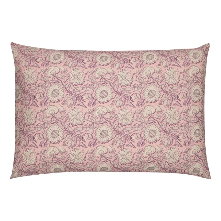 Louise Misha Taie d'oreiller Valerie en coton bio | Rose