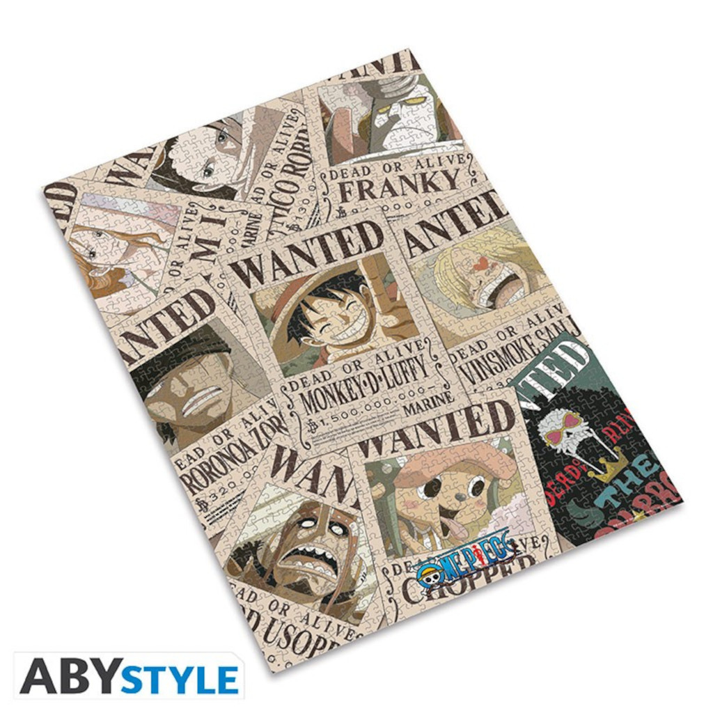 One Piece - Puzzle 1000 Pièces Wanted