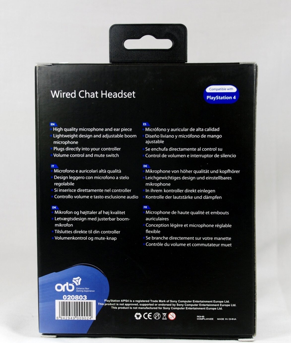 Orb - Chat Headset Til PS4