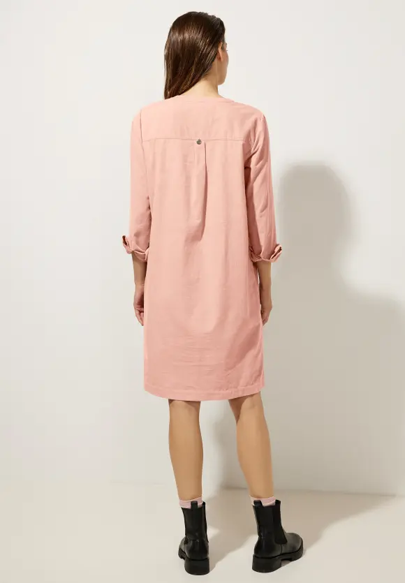 Cordkleid mit Knopfleiste - dull legend rose