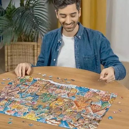 Ravensburger Puzzle - Christmas Cookie Village, 1000 Teile