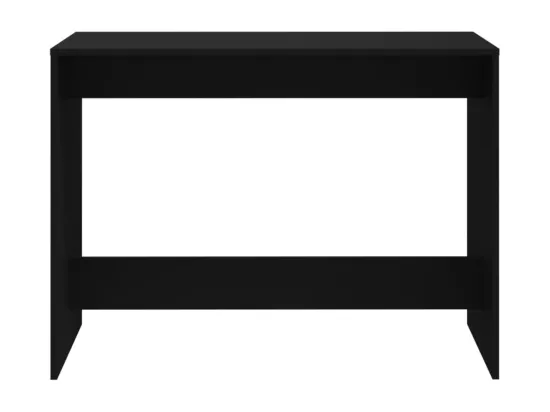Ensemble à manger 3 pcs Noir Bois d'ingénierie
