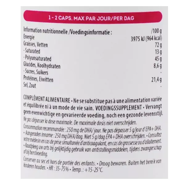 Be-Life Super Gamma Linolenic 180 cápsulas