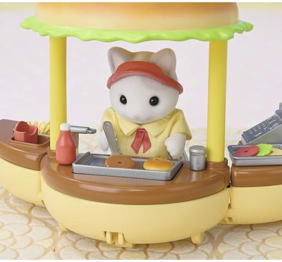 Sylvanian Families Lekesett Hamburgerbod