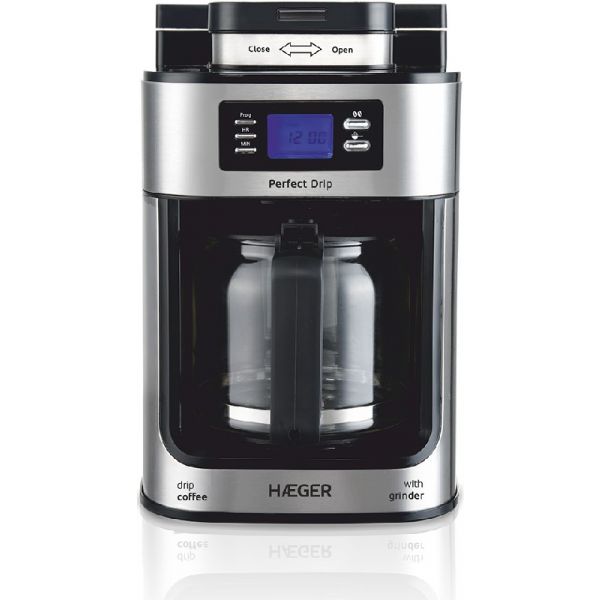 Máquina de Café Haeger CM10B010A Cinzento