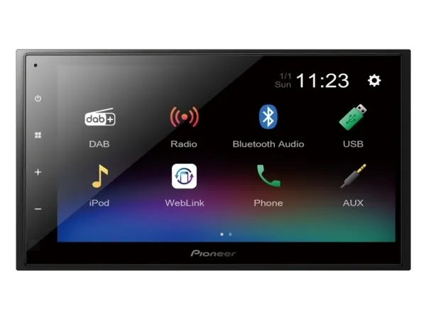 Pioneer DMH-A340DAB Bilradio med Bluetooth / DAB