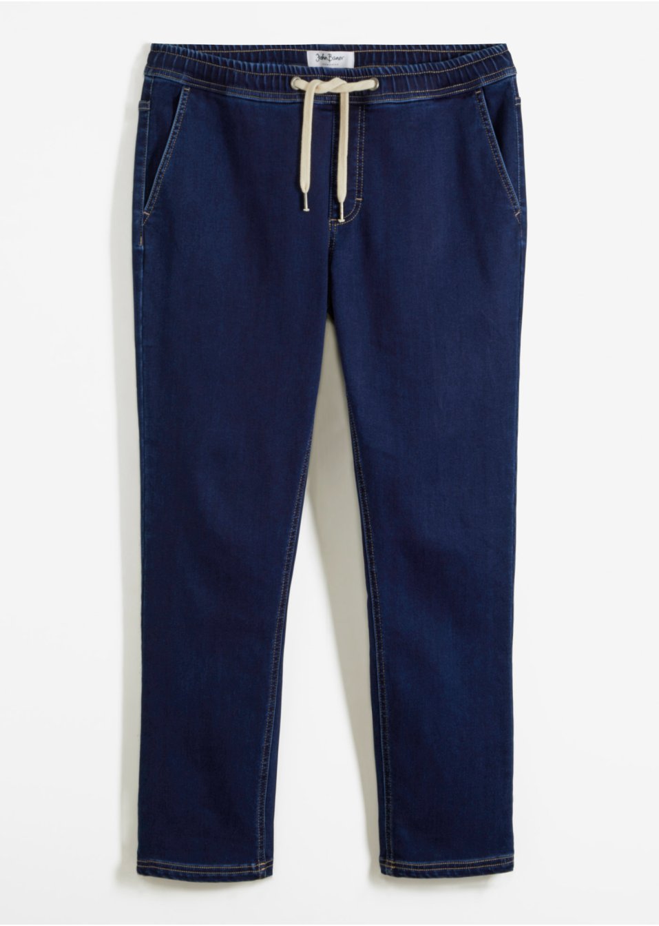 Jean thermo taille extensible Regular Fit, Straight