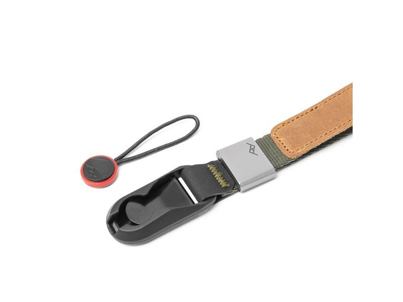 Peak Design Kameragurt Cuff Sage Eleganter und kompakter Handgelenkriemen für unterwegs