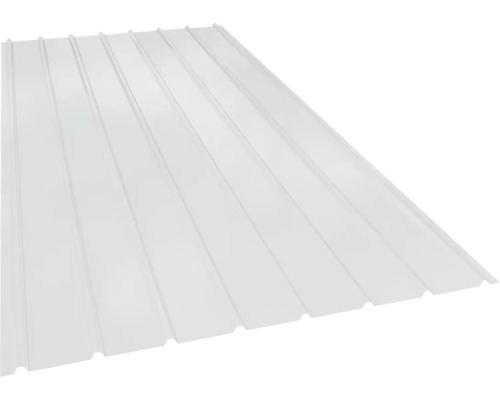 Polycarbonaat lichtpaneel H12 UV1 2000 x 905 x 0,9 mm (geschikt voor trapeziumvormige plaatpanelen H12)