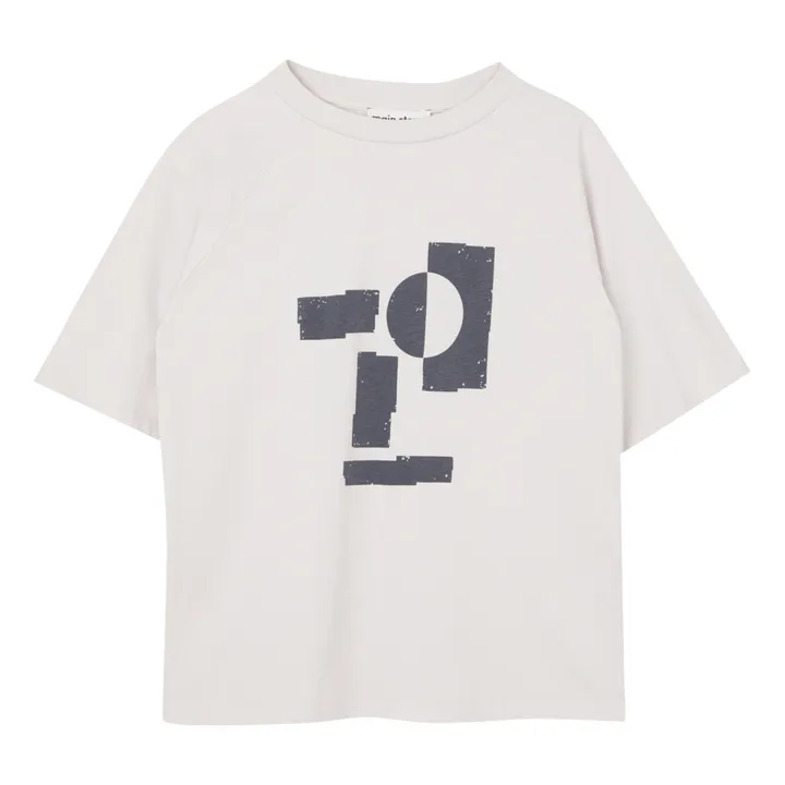 Main Story T-shirt Logo Coton Bio | Lilas