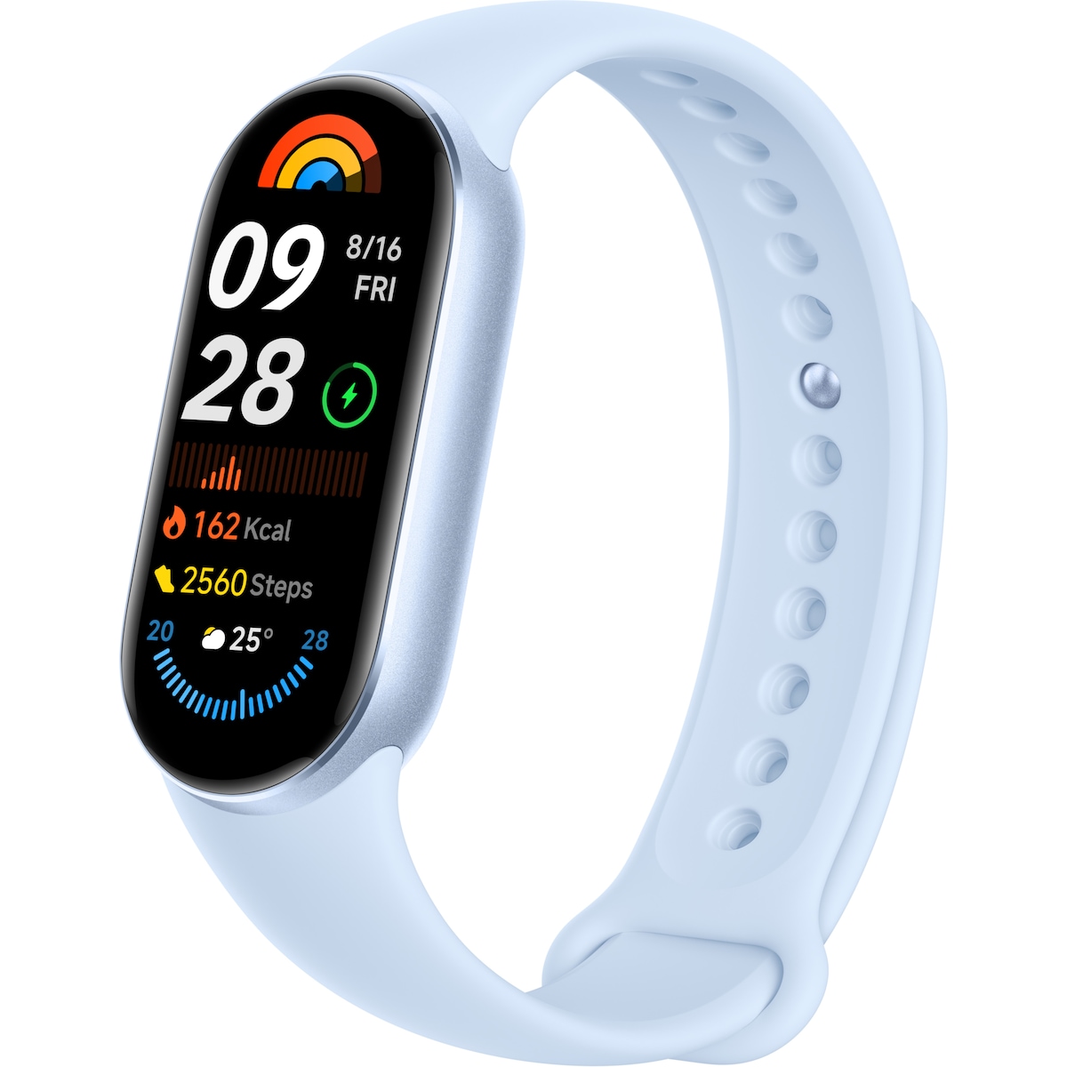 Xiaomi Smart Band 9 aktivitetsmåler (arctic blue)