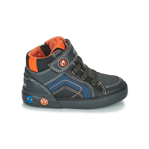 Geox - B KILWI BOY - Gris / Noir