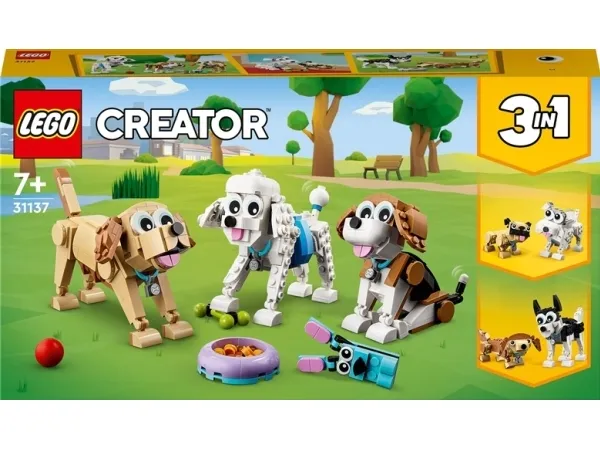 LEGO Creator 31137 Bedårende hunde