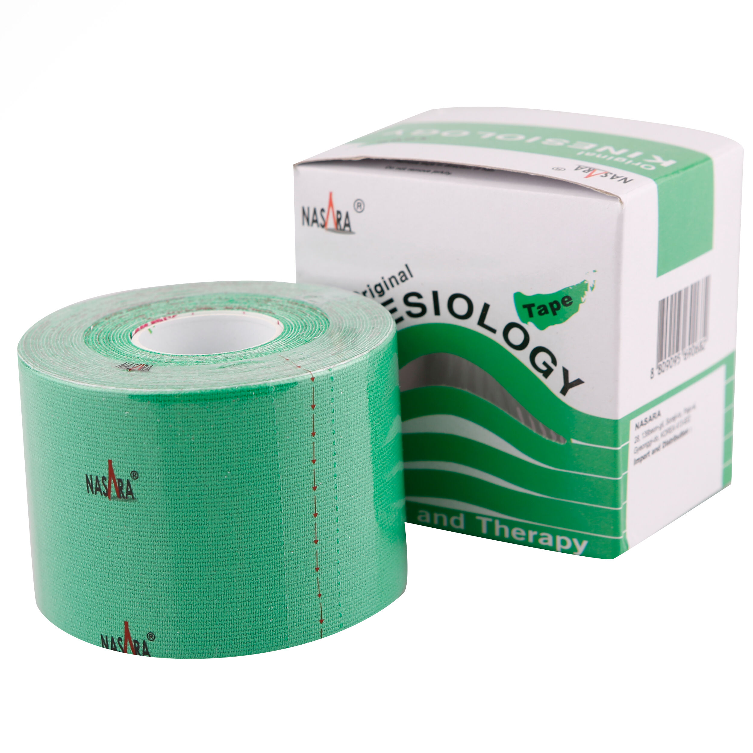Nasara Kinesiologie Tape 1 Bobine - Vert