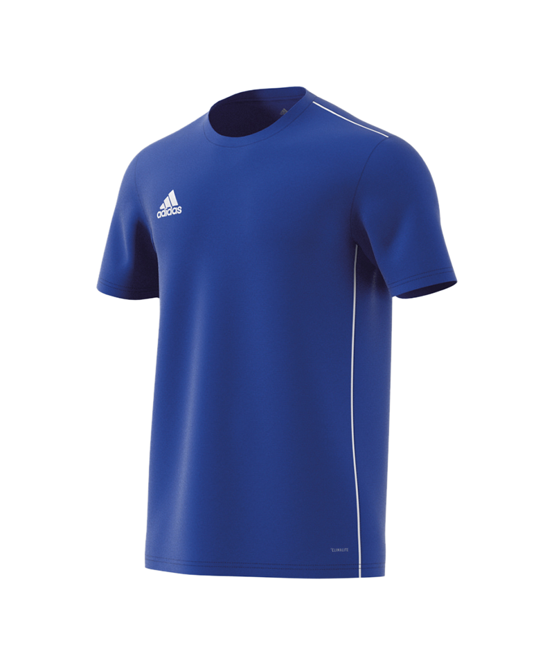 adidas Core 18 Trainingsshirt Blau Weiss