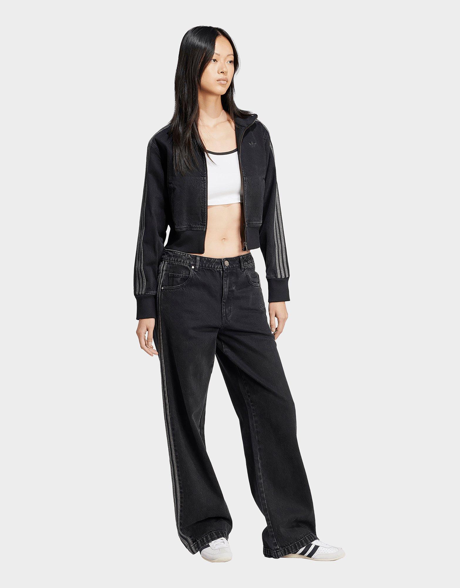 adidas Pantalon de survêtement 3 bandes Adicolor Denim