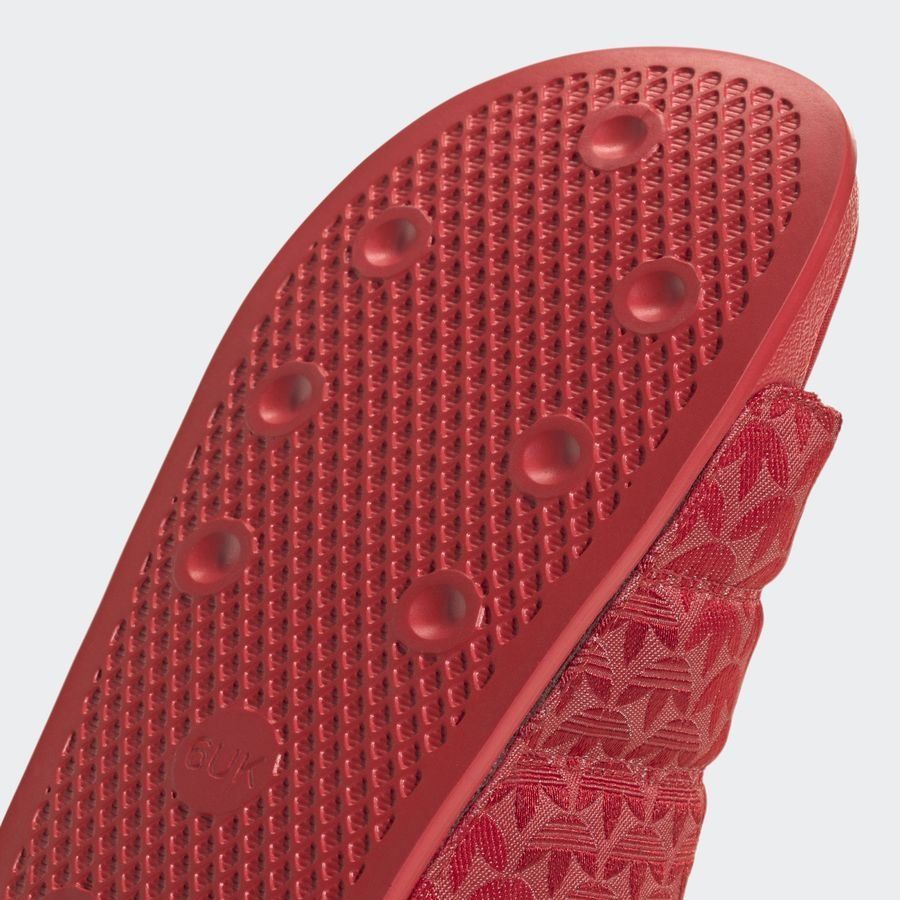 adidas Originals Claquettes adilette Essential - Rouge Femme