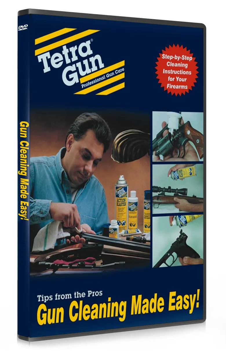 TetraGun Instruksjons DVD Våpenpussing