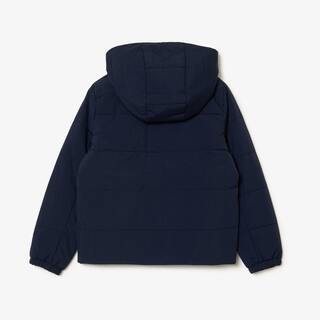 Doudoune avec étiquette nominative à l'intérieur Manteaux & Blousons - Bleu - Lacoste - Enfant