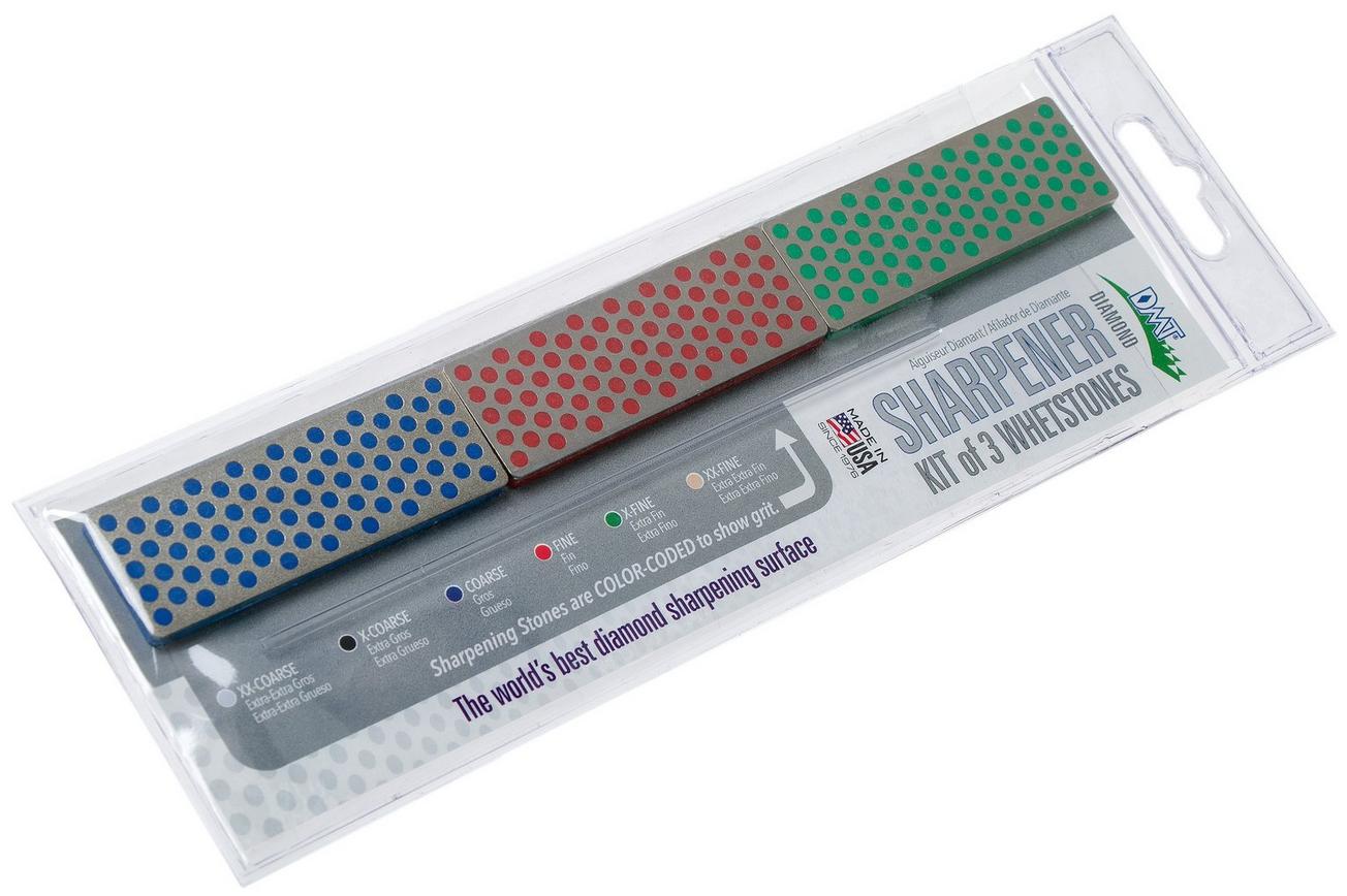 DMT Mini set diamantslijpstenen grof, fijn en extra fijn, W7EFC