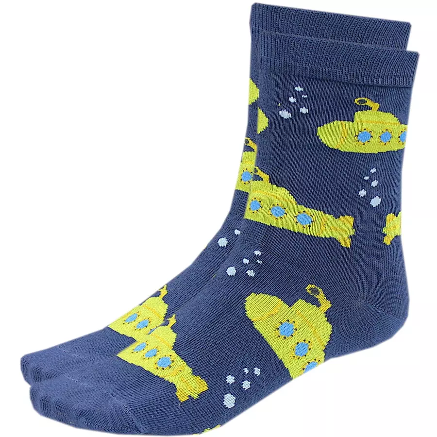 TupTam Kinder Socken Mädchen Jungen Bunt Gemustert 6er Pack grüngelb