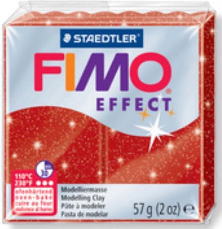 Staedtler - Fimo Klei Effect - 57g - Glitter - Goud