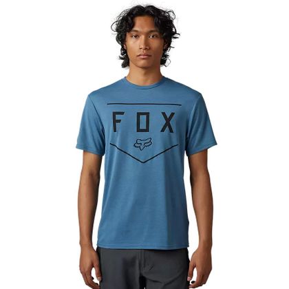 T-Shirt manches courtes Fox SHIELD - Bleu