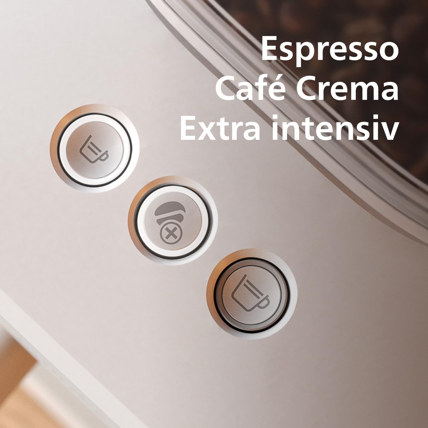 Philips Baristina Espressomaschine und Milchaufschäumer Paket – Automatisches Mahlen, Tampen & Brühen, 16 Bar, Kaffeemaschine mit Mahlwerk & Siebträger, leichte Reinigung, Naturweiß (BAR303/00)