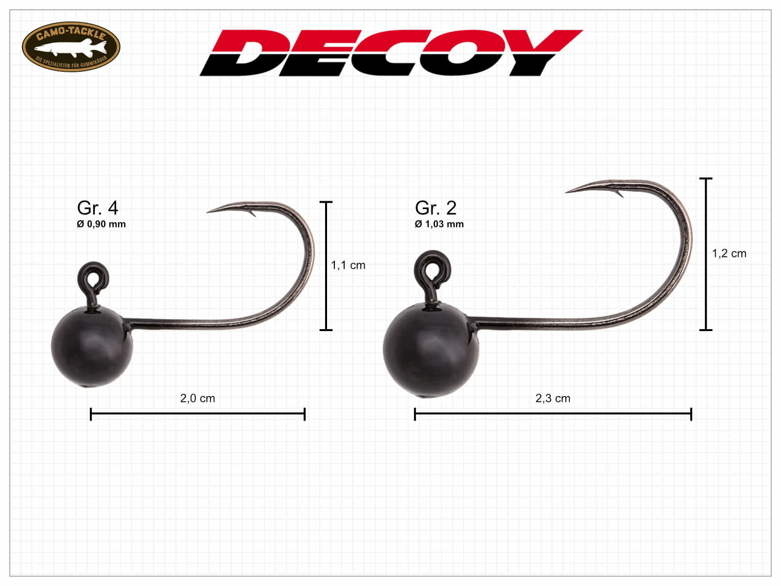 Chinu Round Head SV-30 (DECOY)