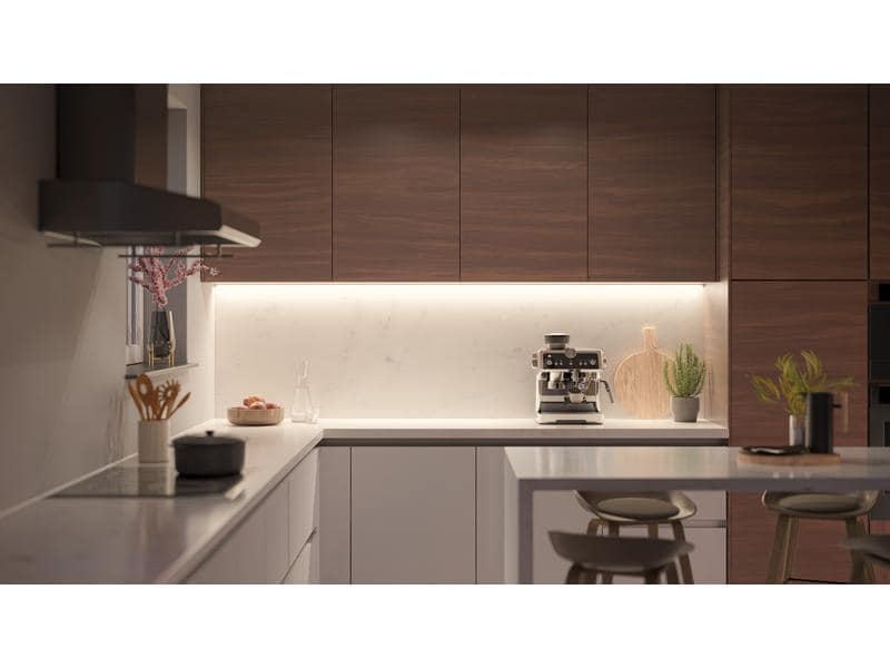 Philips Hue White & Color Ambiance Lightstrip Plus 1m Erwei Kabellose, mittels Smartphone steuerbare Leuchtstreifen