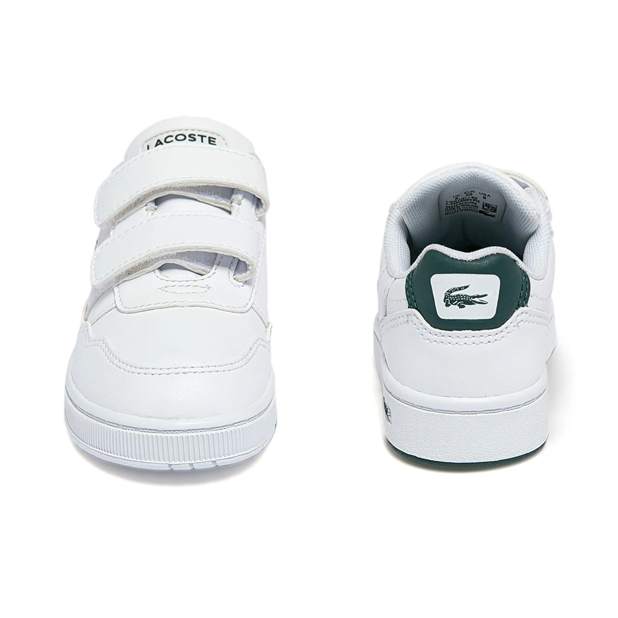 Lacoste Soulier T-Clip Blanc Pointures 4-10