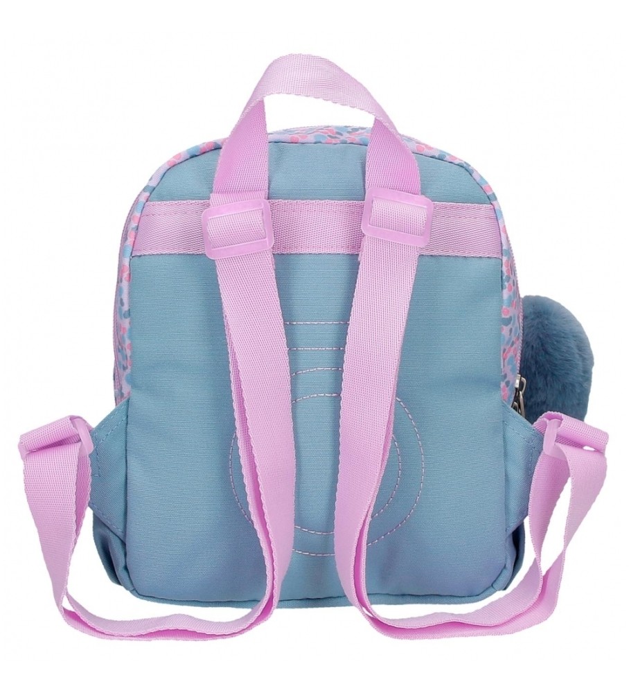 Mochila Joumma Bags Enso Cute Girl, Lilás - 19x23x8cm -