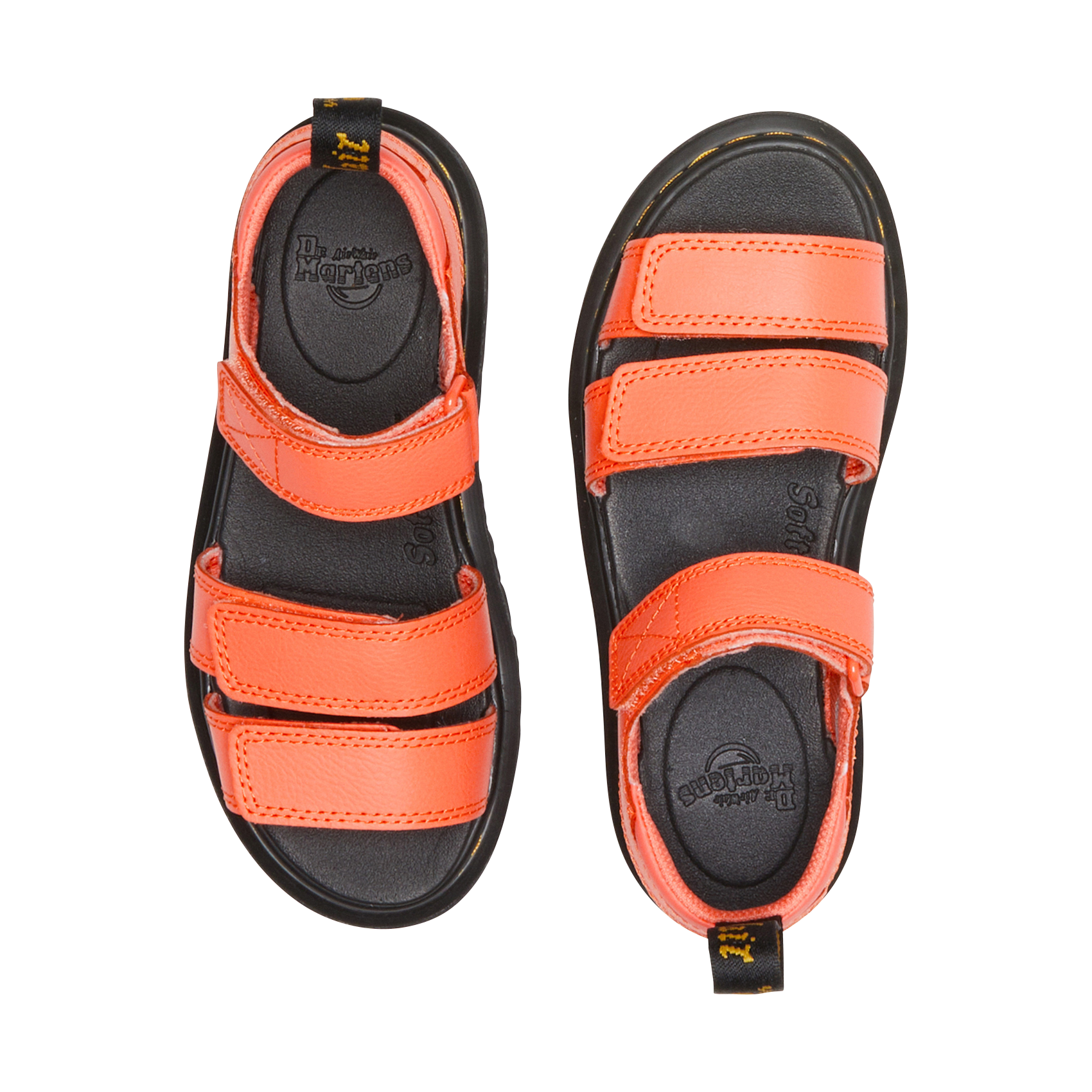 KLAIRE J - Sandales en cuir | Orange