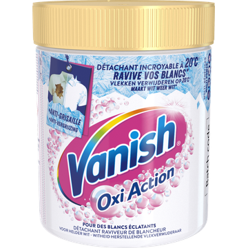 Vanish Oxi Action Whitening Booster Poeder - Vlekverwijderaar Voor Witte Was - 470 g