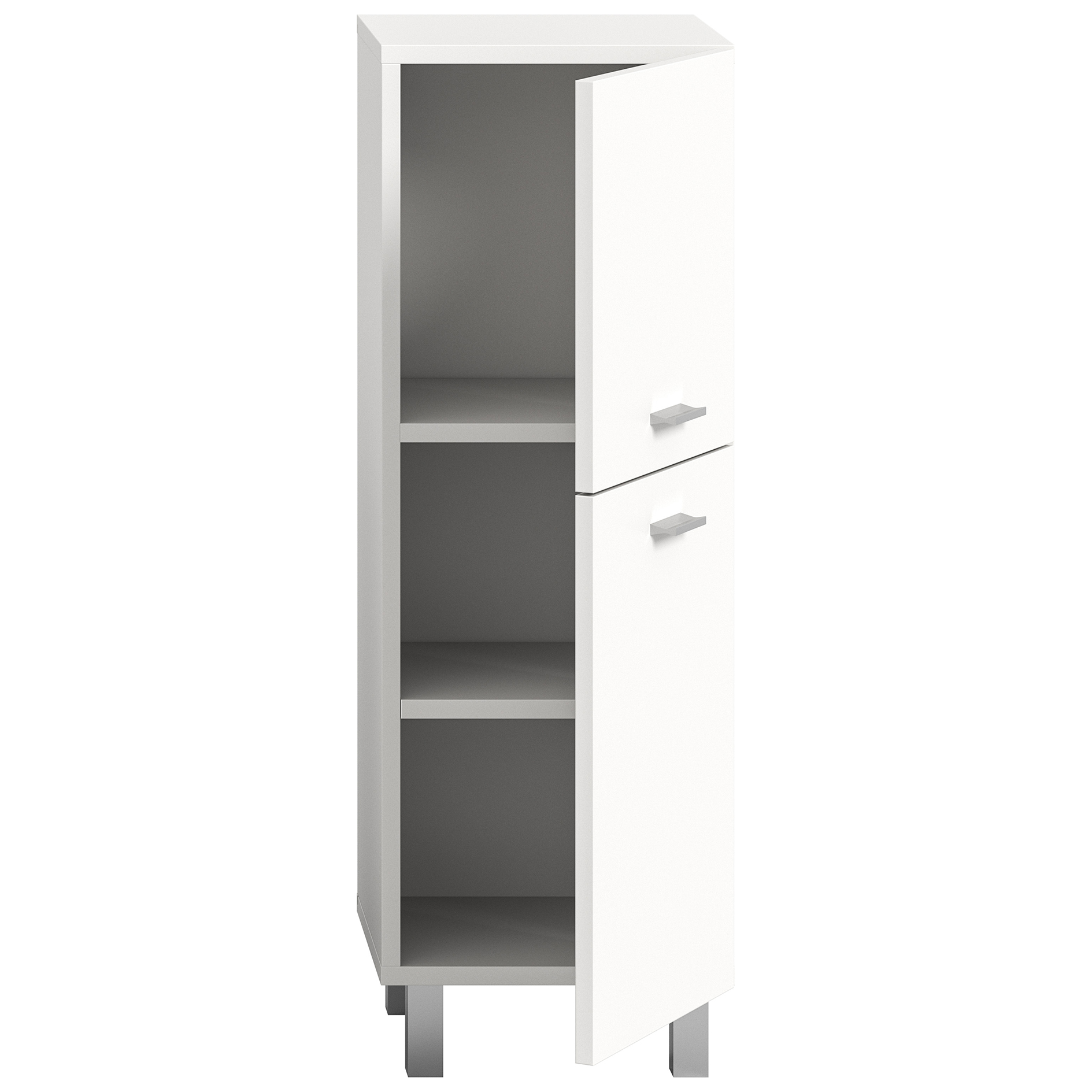 Badschrank BOSTON - weiß - 80 cm hoch