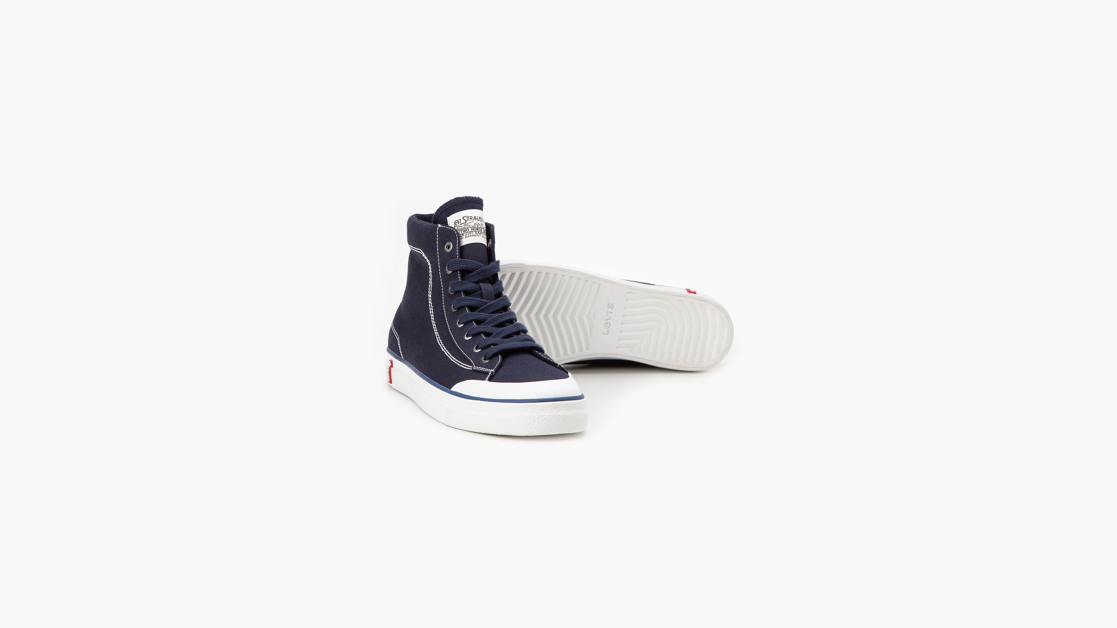 Levi's® Homme baskets montantes LS2 - Navy Blue - Bleu