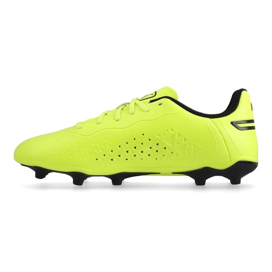 PUMA King Match FG/AG Phenomenal - Electric Lime/Noir/Poison Pink Enfant