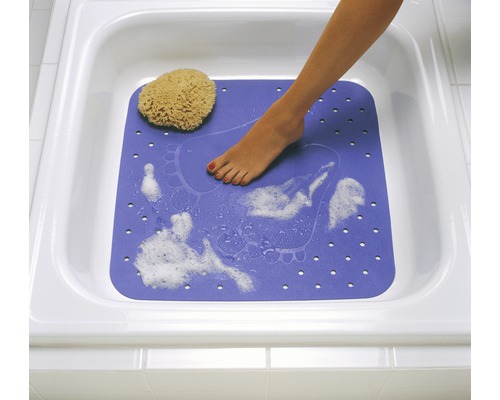 Douchemat RIDDER vlakke bodem 54 x 54 cm aloa
