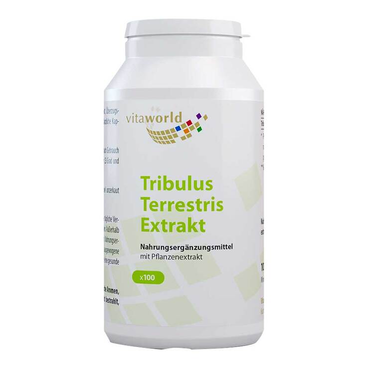 Tribulus terrestris Extrakt 500 mg Kapseln, 100 St
