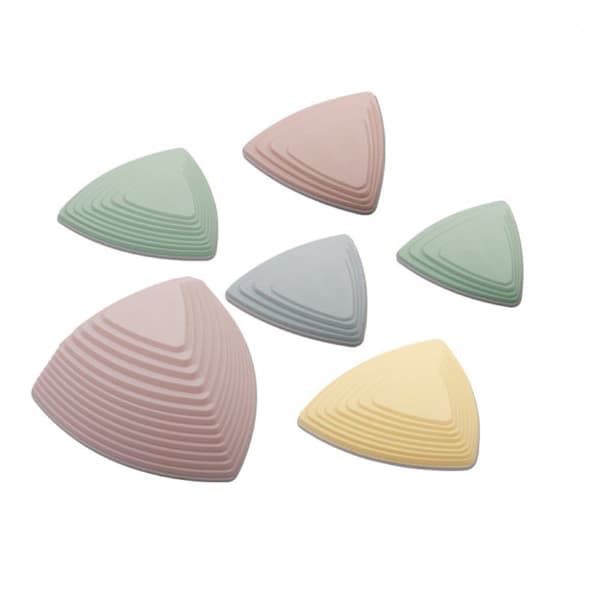 River Stones - Sett med 6 stk