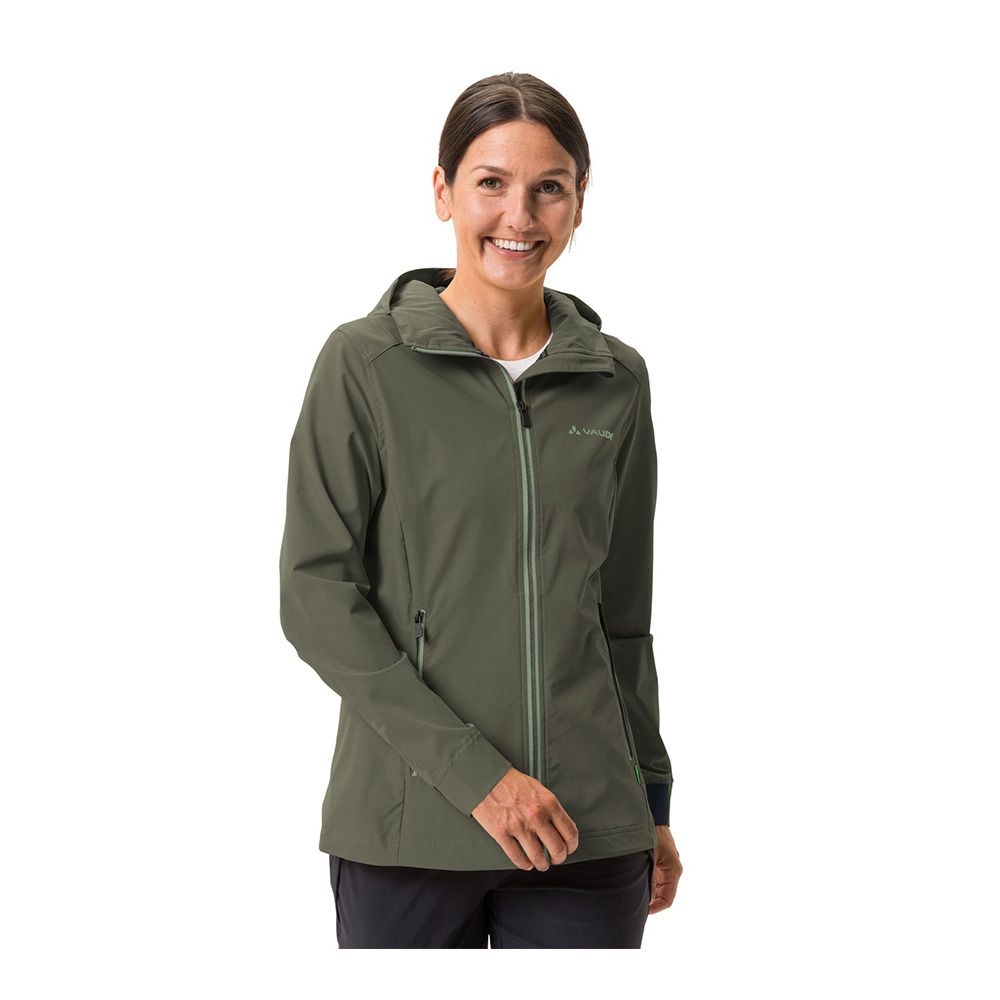 Vaude NEYLAND WIND - Veste Femme khaki