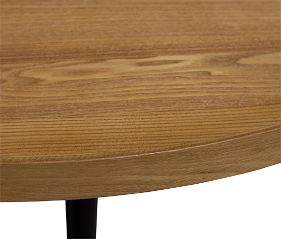 Woood Beistelltisch »Mesa XXL« Holz naturfarben